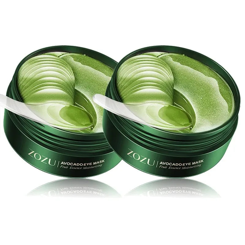 Golden Collagen & Avocado Under-Eye Patches – Anti-Dark Circle & Firming Eye Mask