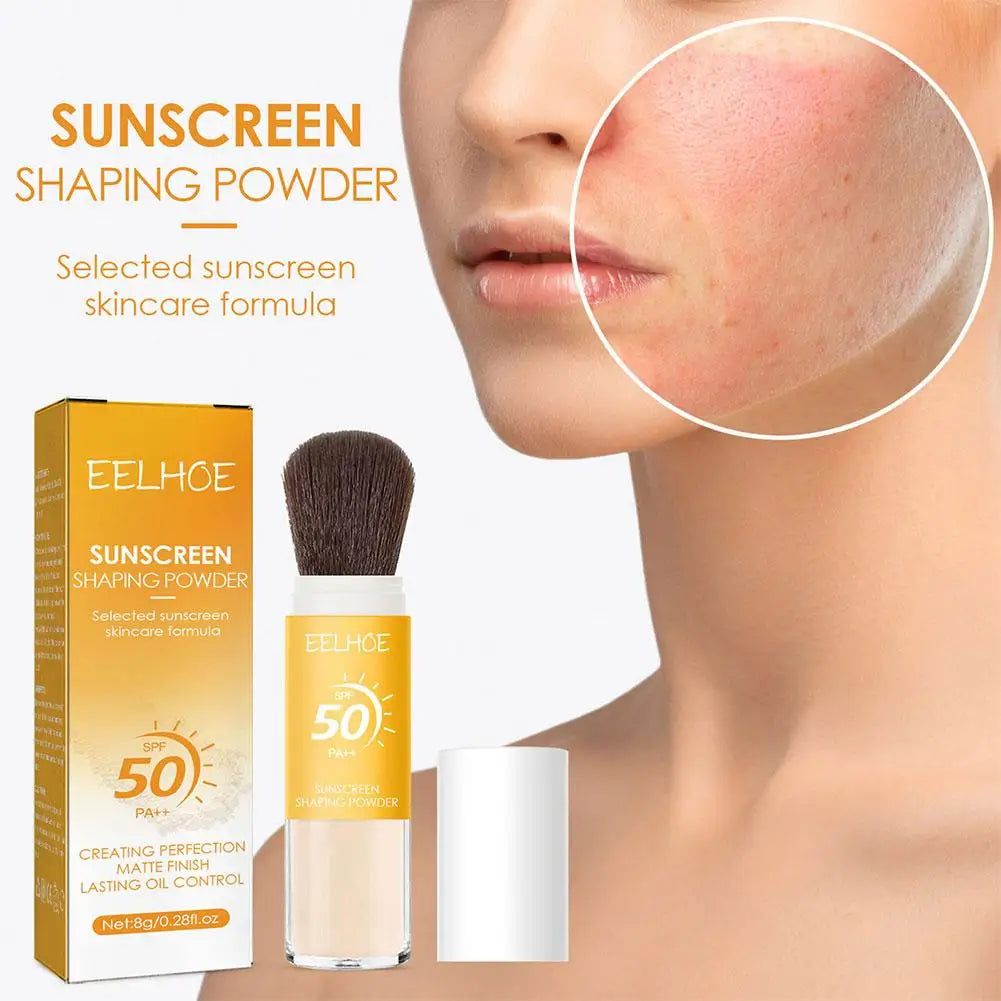 Eelhoe SPF50 Sunscreen Loose Powder – Oil Control, Invisible Pore & Matte Finish for Women | Buyer's Choice