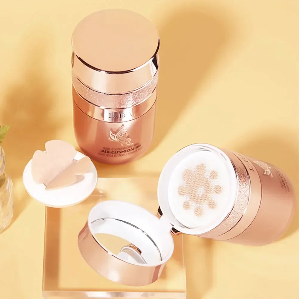 BB Cream Air Cushion Foundation & Concealer | Oil Control, Moisturizing, Waterproof | 30ml