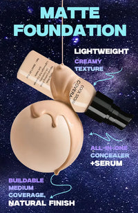 Air Cushion CC Cream Foundation | Oil Control, Matte, Full Coverage, Waterproof | 10 Shades
