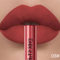 QiBest Velvet Matte Lipstick - Waterproof Long-Lasting Lip Tint