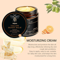 Beef Tallow & Honey Brightening Body Cream – Dark Spot Fader, Firming & Deep Moisturizer (60g)