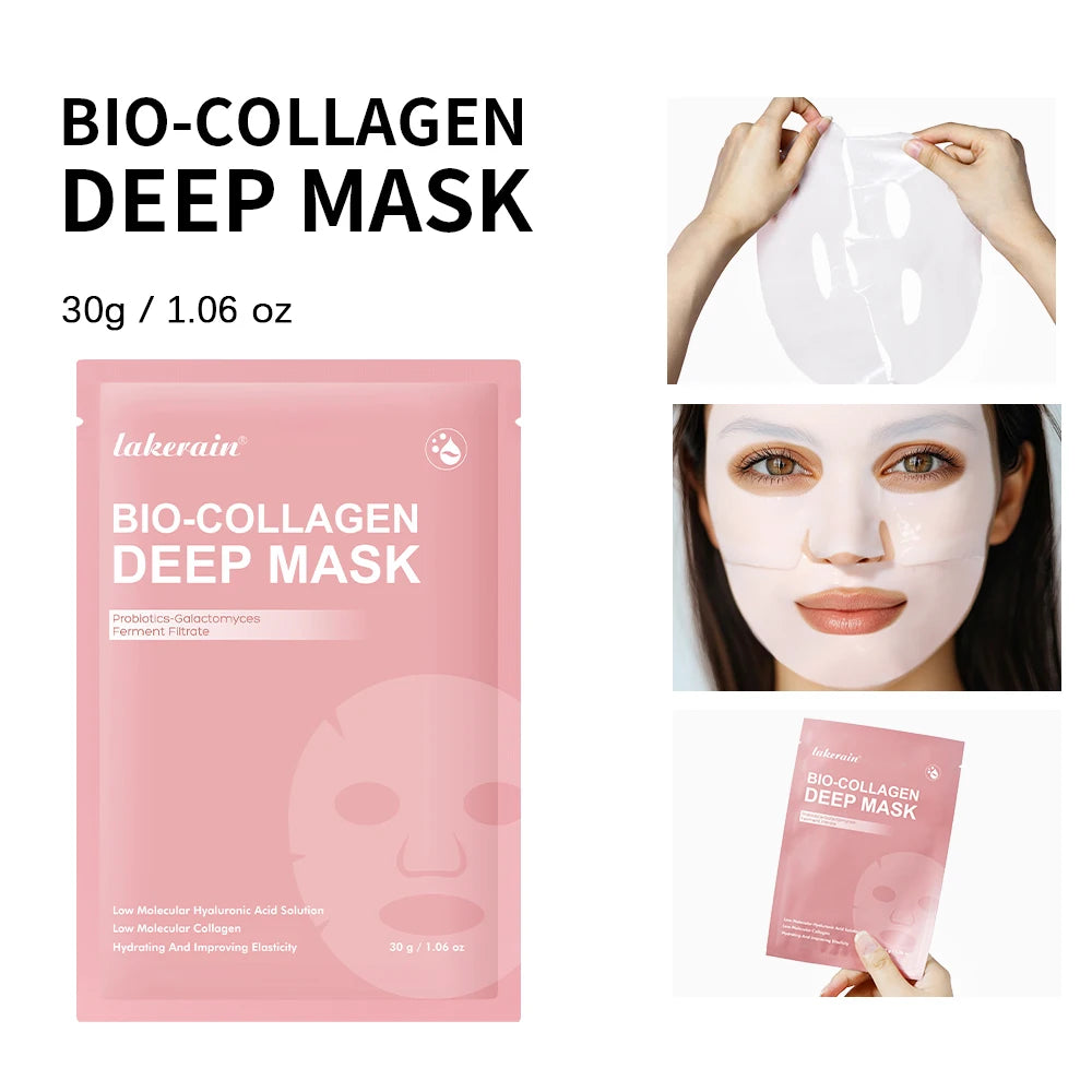 Collagen Night Wrapping Peel-Off Face Mask – Anti-Aging, Firming & Deep Hydration Overnight Skin Treatment for All Skin Types (75ml)