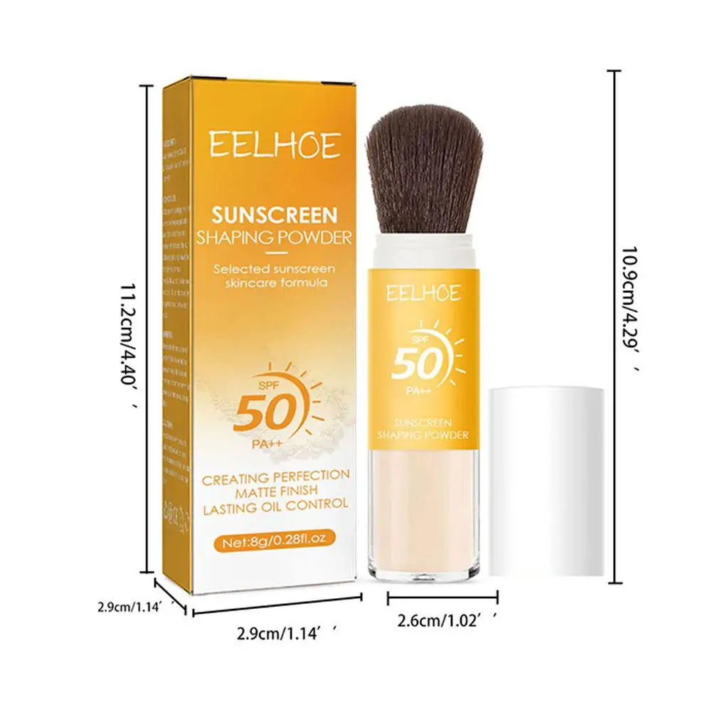 Eelhoe SPF50 Sunscreen Loose Powder – Oil Control, Invisible Pore & Matte Finish for Women | Buyer's Choice