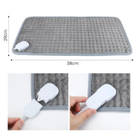 Electric Heating Pad for Back, Abdomen & Waist Pain Relief – EU/UK/US Plug, 9 Heat Levels