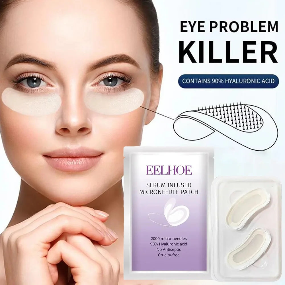Micro-Needle Collagen Eye Patch Mask – Anti-Wrinkle, Dark Circles & Deep Hydration