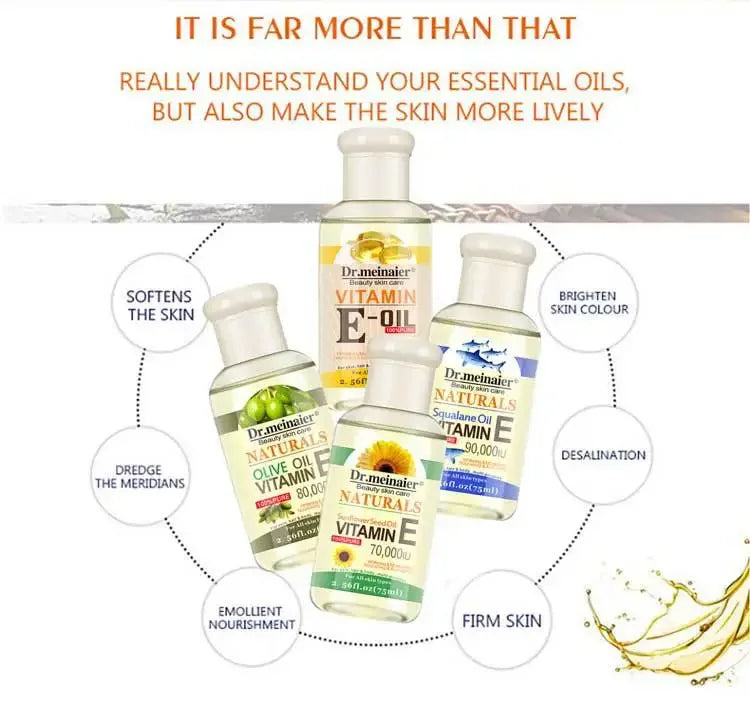 Vitamin E Face Essence Oil – Brightening & Anti-Aging Skin Care (75ml)