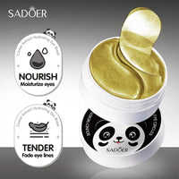 SADOER Crystal Collagen Eye Mask Patches – 60 Pieces, Dark Circles & Firming