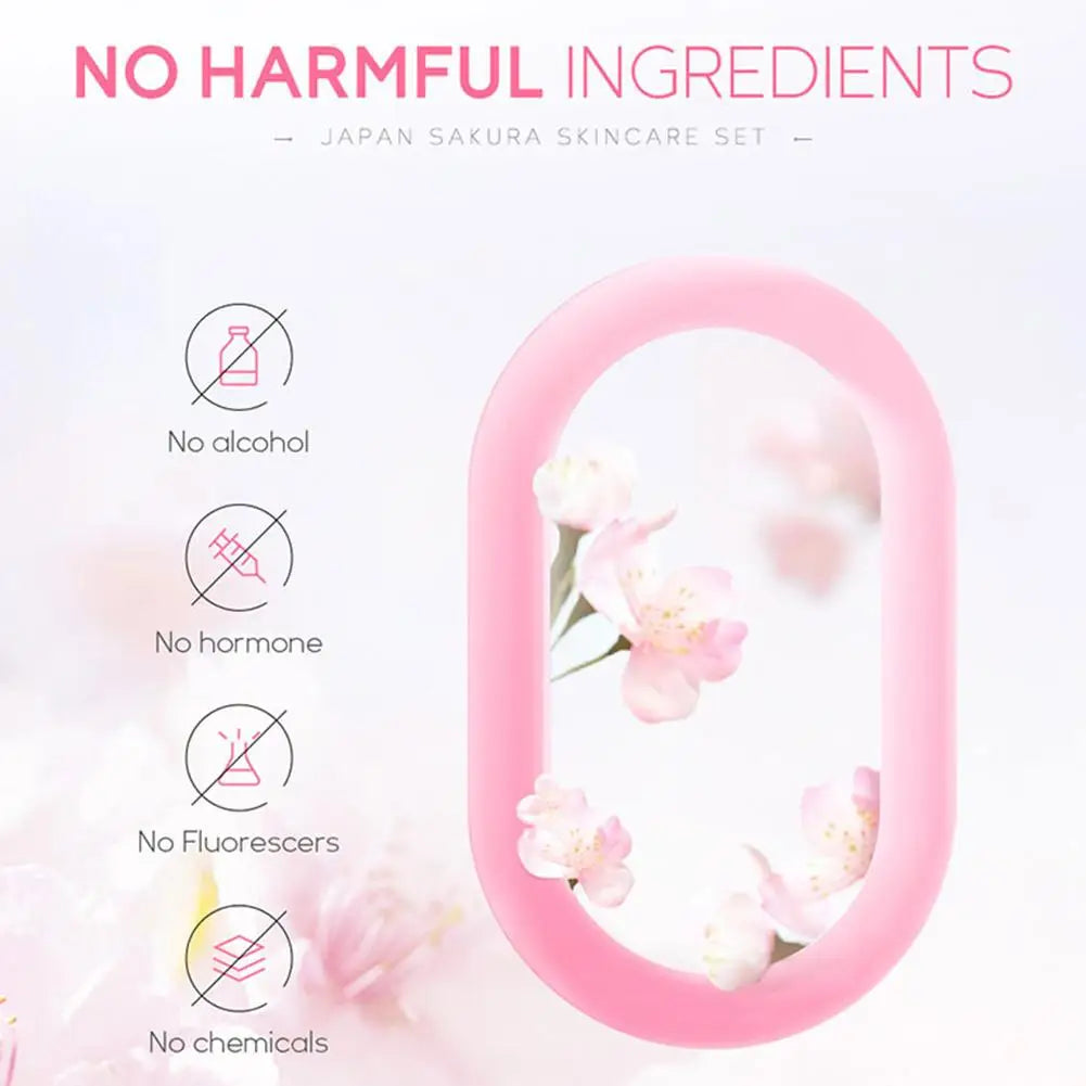 Sakura Skin Care Set – 3 or 5-Piece Gift Box