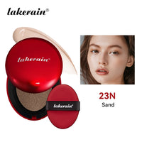 Lakerain Super Fit Cushion Foundation | SPF Sunscreen, Waterproof, 72-Hour Longwear | 9 Shades