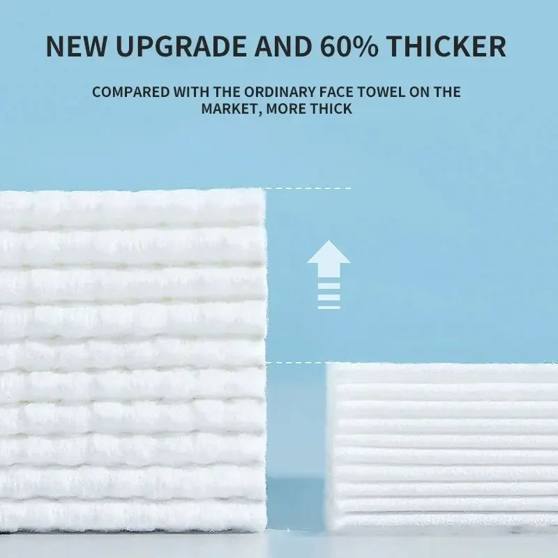 Non-Woven Disposable Spa & Salon Face Towels – Soft Facial Cleansing Wipes for Home & Beauty Salon Use (20x15cm)