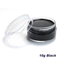 LAIKOU Face & Body Paint – Non-Toxic Halloween, Cosplay & Stage Makeup in White, Black & Red (3g / 10g / 50g)
