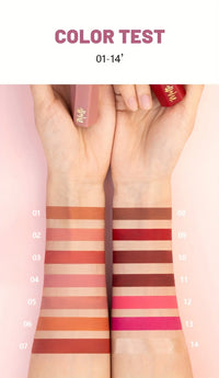 Velvet Matte Lip Tint - Waterproof Long-Lasting Lip Stain