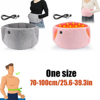USB Electric Heating Belt – 3-in-1 Graphene Waist Warmer with 3 Heat Settings