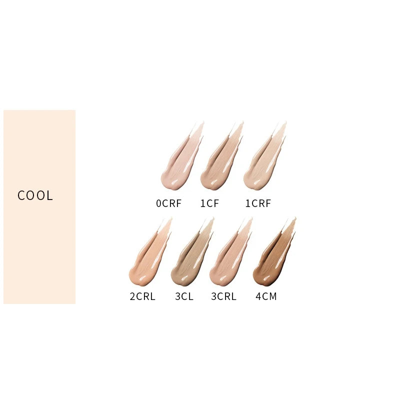 XMSJ 2-in-1 Liquid Foundation & Concealer | Waterproof, Oil Control, Matte Finish | 40ml | 17 Shades