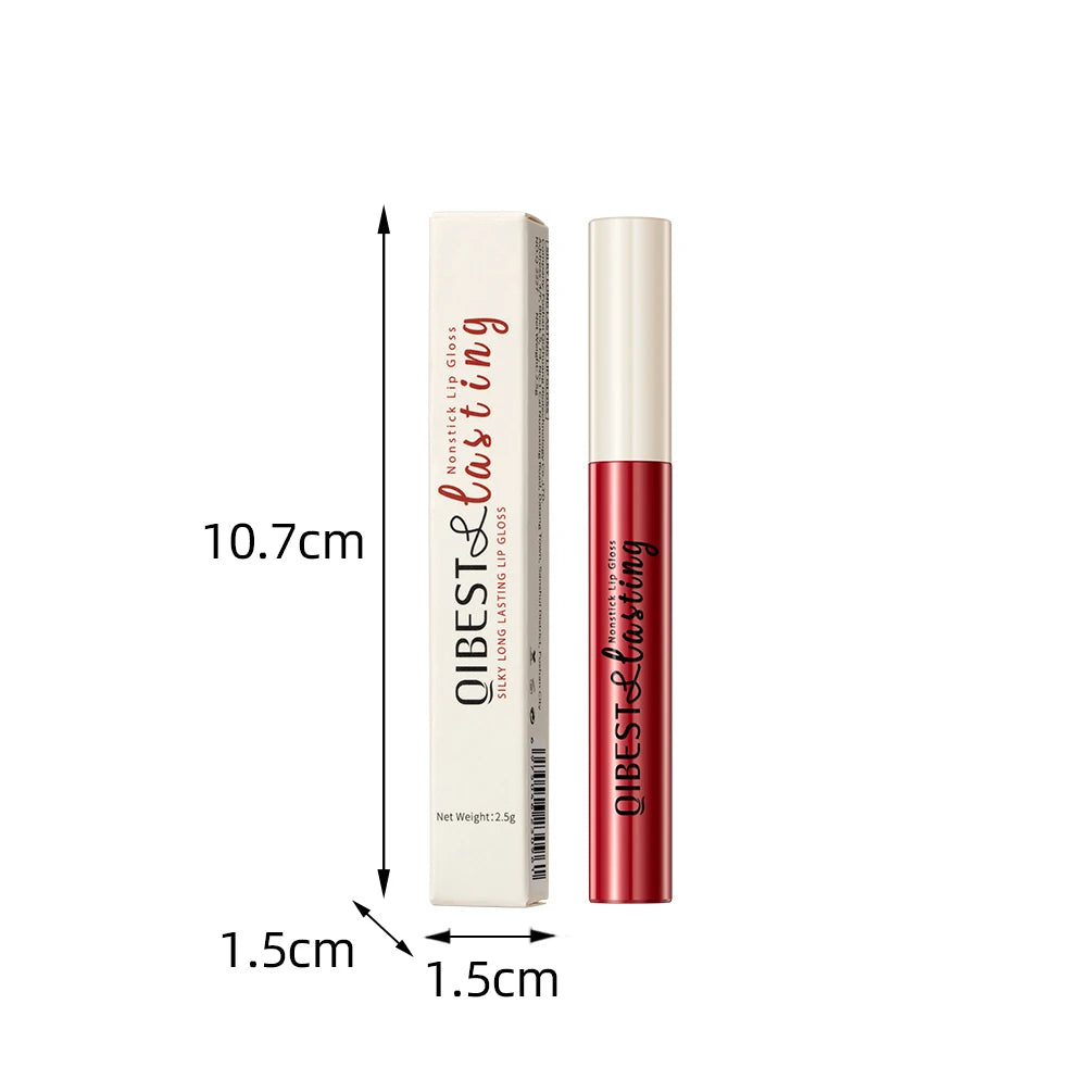 QiBest Velvet Matte Lipstick - Waterproof Long-Lasting Lip Tint