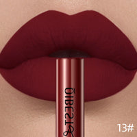 QiBest Velvet Matte Lipstick - Waterproof Long-Lasting Lip Tint