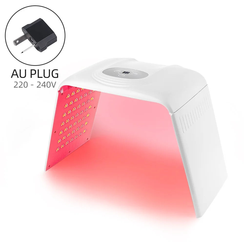 7-Color LED Light Therapy Face & Body Lamp – Foldable Skin Rejuvenation Device