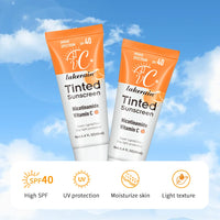 Lakerain SPF 40 Sunscreen Foundation Cream With UV Protection Light Coverage