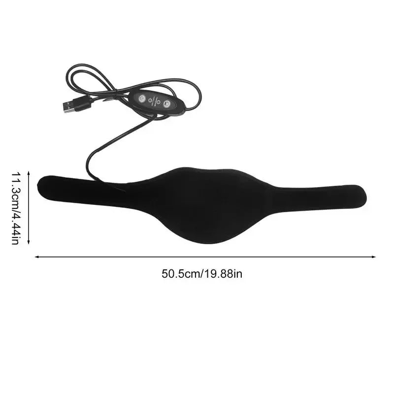 USB Neck & Shoulder Heating Pad – 5 Heat Levels & 5 Massage Modes, Wearable Heated Neck Wrap