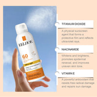 Eelhoe Vitamin E Sunscreen Spray 100ml – Long-Lasting UV Protection & Deep Moisturizing for Face