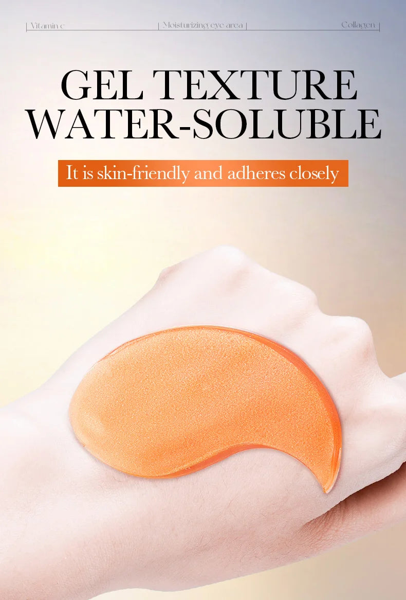 BIOAQUA Crystal Collagen Eye Mask Patches – 80 Pieces, Dark Circles & Anti-Aging