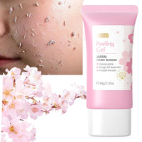 FENYI Japan Cherry Blossom Peeling Gel – Brightening & Deep Cleansing Facial Scrub with Hyaluronic Acid (60g)