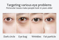 BIOAQUA Collagen Eye Gel Masks – 60 Patches for Dark Circles, Puffiness & Firming