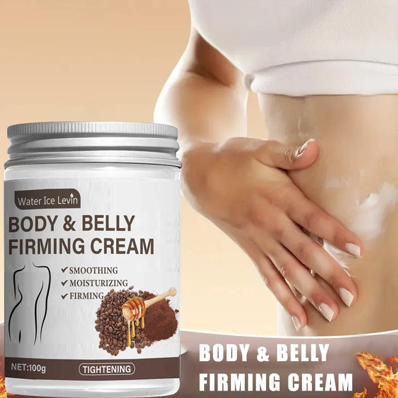 Caffeine & Collagen Firming Body Cream – Tightens Abdomen, Thighs & Arms (100g)