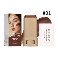 Skin Tint Foundation Stick Concealer Serum High Coverage Travel Bronze Sunblock
