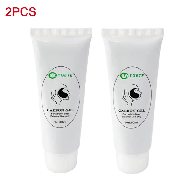 Carbon Black Gel Mask for ND:YAG Laser – Skin Peeling, Pore Minimizing & Whitening Carbon Cream (80ml)