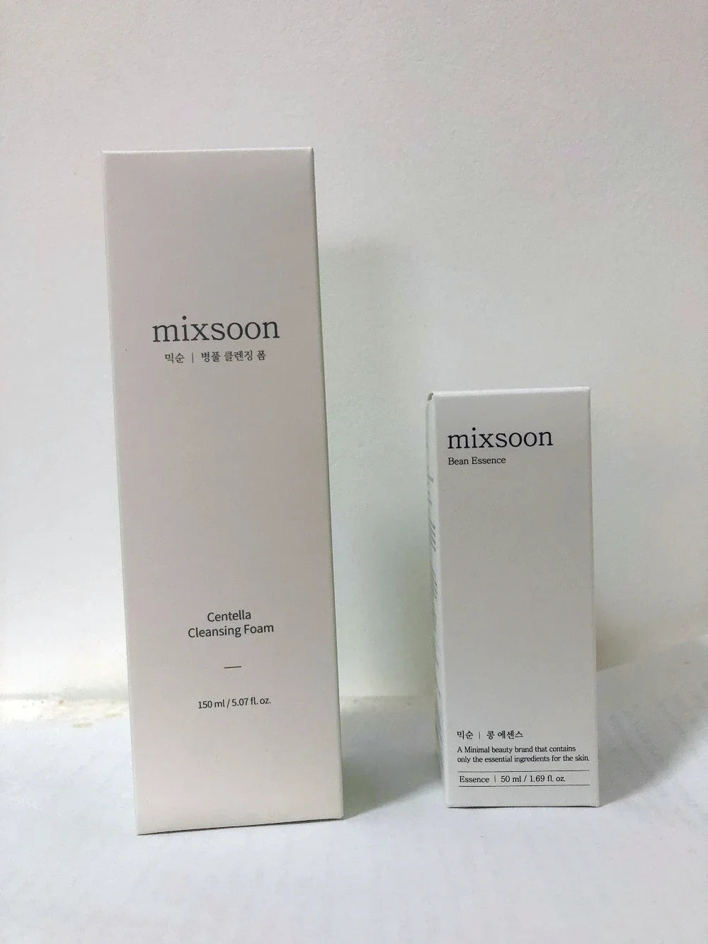 MIXSOON Bean Essence, Bean Cream & Centella Asiatica Cleanser