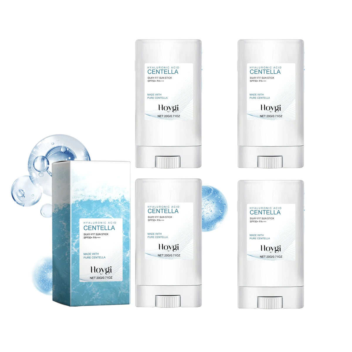 Hoygi Hyaluronic Acid Sunscreen Stick SPF50+ – Oil-Free, Non-Greasy Face & Body Protection | Buyer's Choice