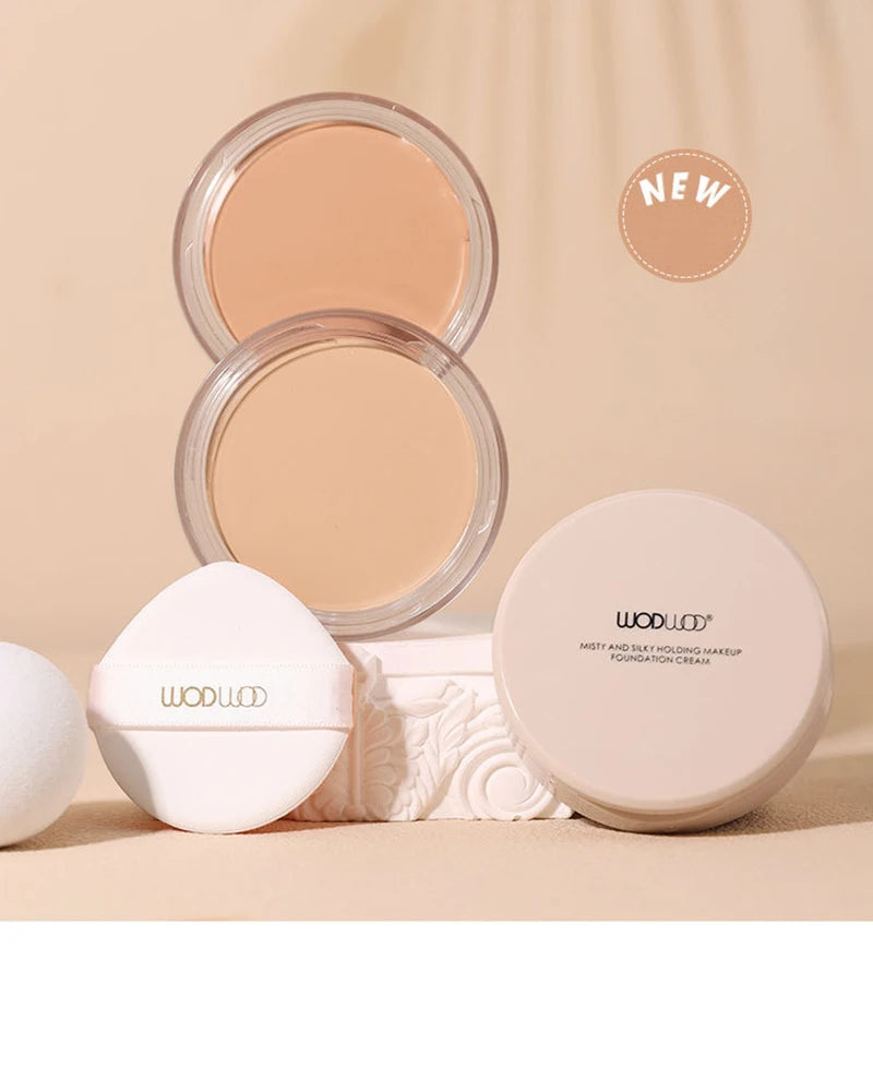 Mousse Cushion Foundation – Korean Matte Finish, Waterproof & High Coverage (15g)