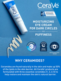 CeraVe Eye Repair Cream – Hyaluronic Acid & Niacinamide