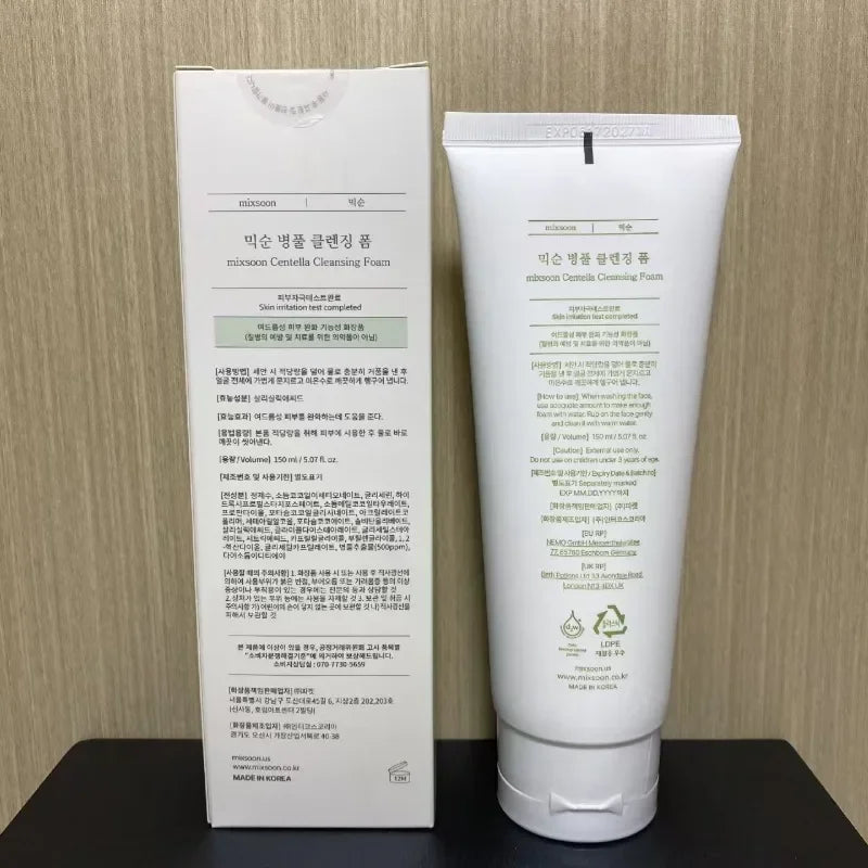 MIXSOON Bean Essence, Bean Cream & Centella Asiatica Cleanser