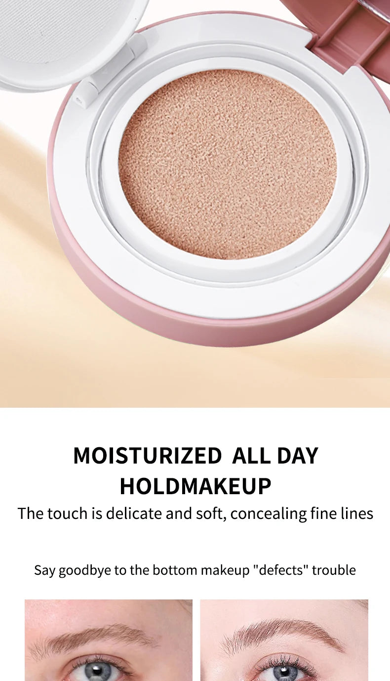 O'CHEAL CC Cream Cushion Foundation – Lightweight, Long-Lasting Concealer with SPF (15g)