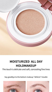 O'CHEAL CC Cream Cushion Foundation – Lightweight, Long-Lasting Concealer with SPF (15g)