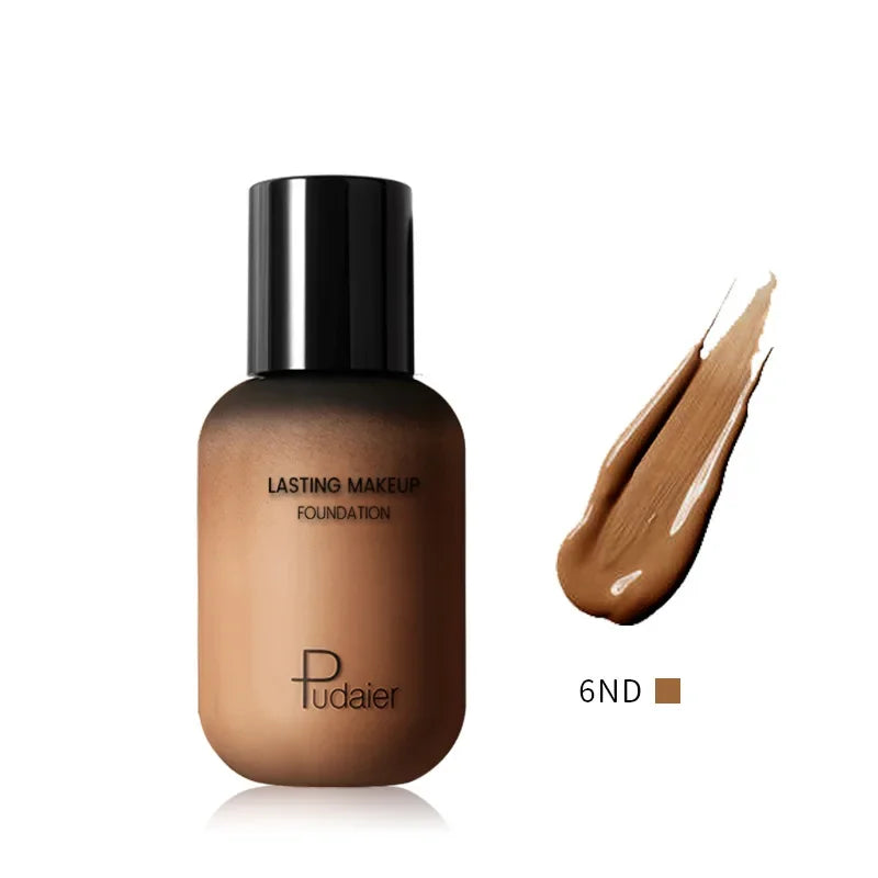 XMSJ 2-in-1 Liquid Foundation & Concealer | Waterproof, Oil Control, Matte Finish | 40ml | 17 Shades