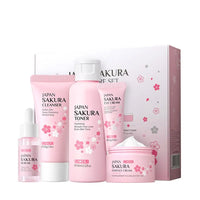 Sakura Skin Care Set – 3 or 5-Piece Gift Box