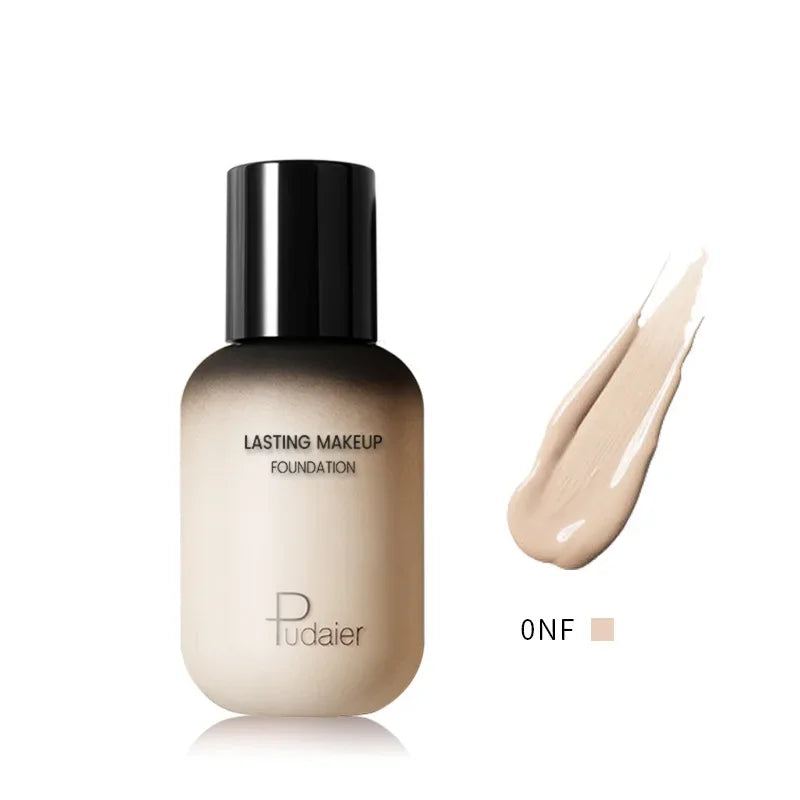 XMSJ 2-in-1 Liquid Foundation & Concealer | Waterproof, Oil Control, Matte Finish | 40ml | 17 Shades
