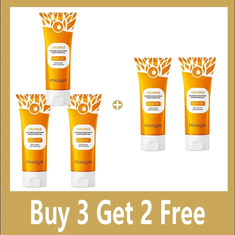 EELHOE Exfoliating Peeling Gel – Brightening & Moisturizing Facial Scrub for Smooth, Nourished Skin