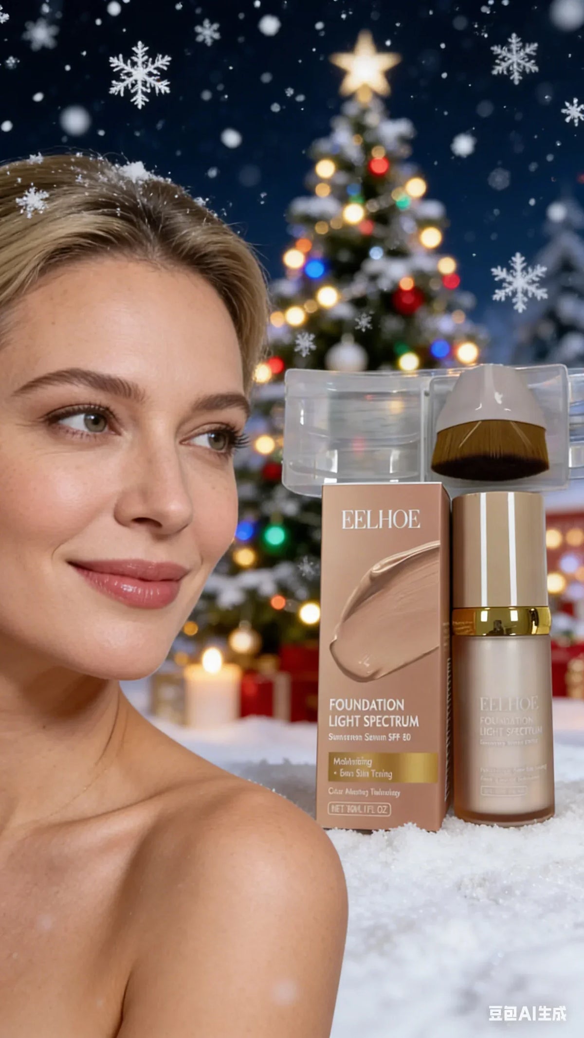 EELHOE Color-Changing Foundation & Concealer | Hydrating, Natural Coverage, Non-Cakey Finish