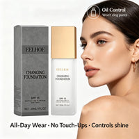 Changing Foundation SPF 15 Full Coverage Waterproof Concealer For Mature Skin