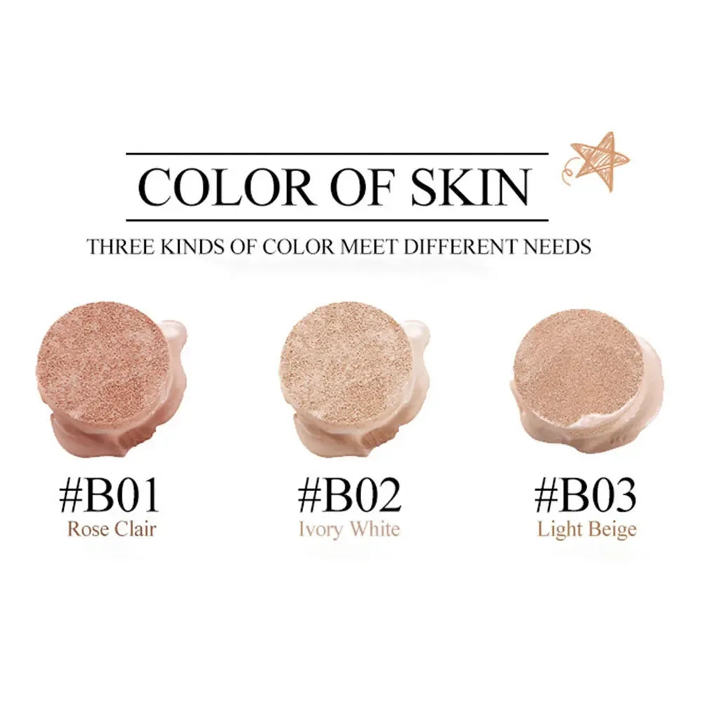 BIOAQUA Matte Air Cushion BB & CC Cream – Waterproof, Poreless & High Coverage (15g)