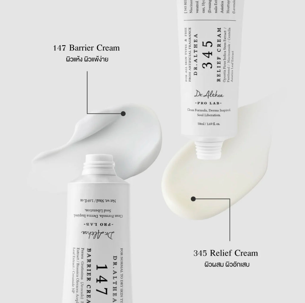 Dr. Althea 345 Face Cream Korean Skincare Skin-softening Moisturize FaceCream Gentle Repairing Suitable for Sensitive