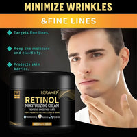 Men's Retinol Face Moisturizer – Anti-Wrinkle & Pore Minimizing