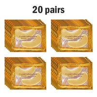 Crystal Gold Collagen Eye Patches – Anti Dark Circles, Puffiness & Moisturizing