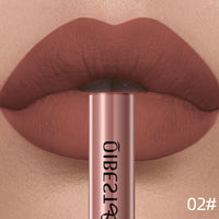QiBest Velvet Matte Lipstick - Waterproof Long-Lasting Lip Tint