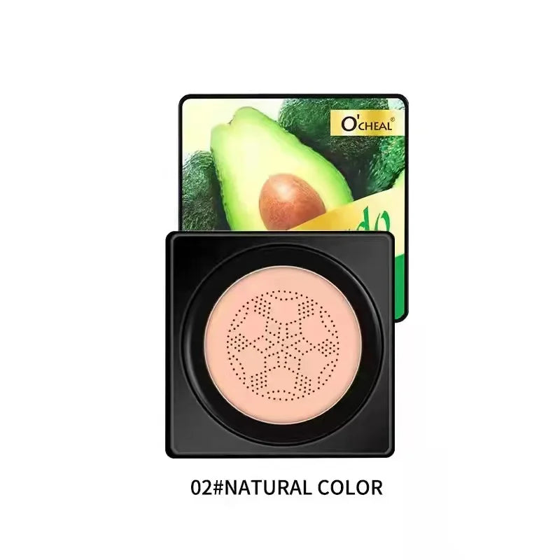 O'CHEAL Mushroom Head BB Cream Cushion – Waterproof, SPF & Long-Lasting Coverage (20g)